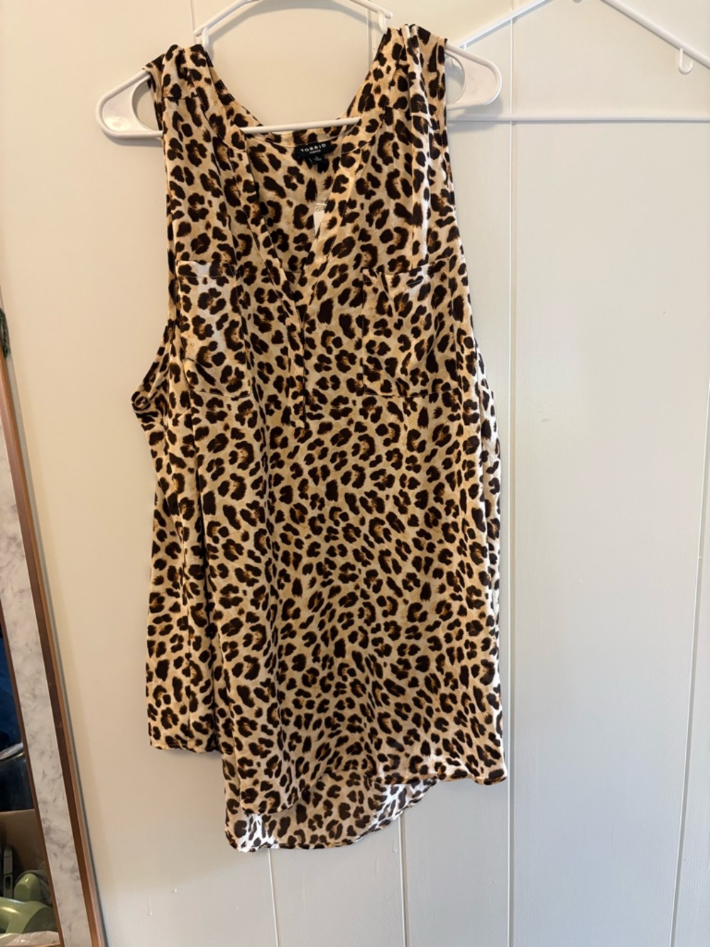 torrid Leopard Print Tank Top - Beige and Brown